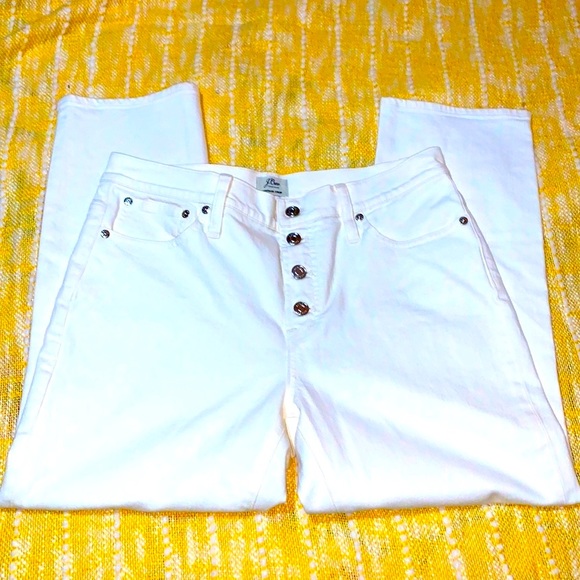 J. Crew Denim - J CREW WHITE JEANS💋NWT